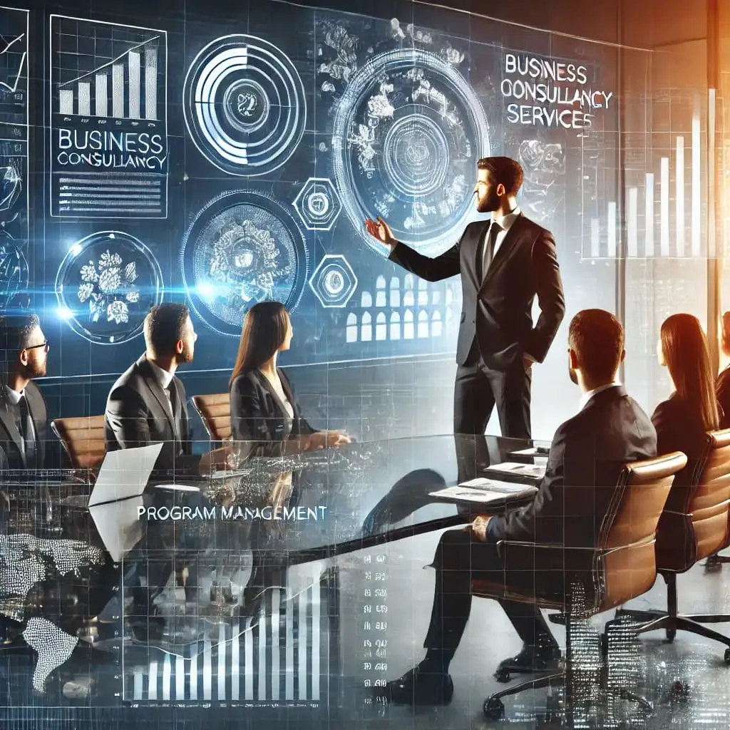 تصویر مدیریت برنامه های تجاری و مشوره دهی